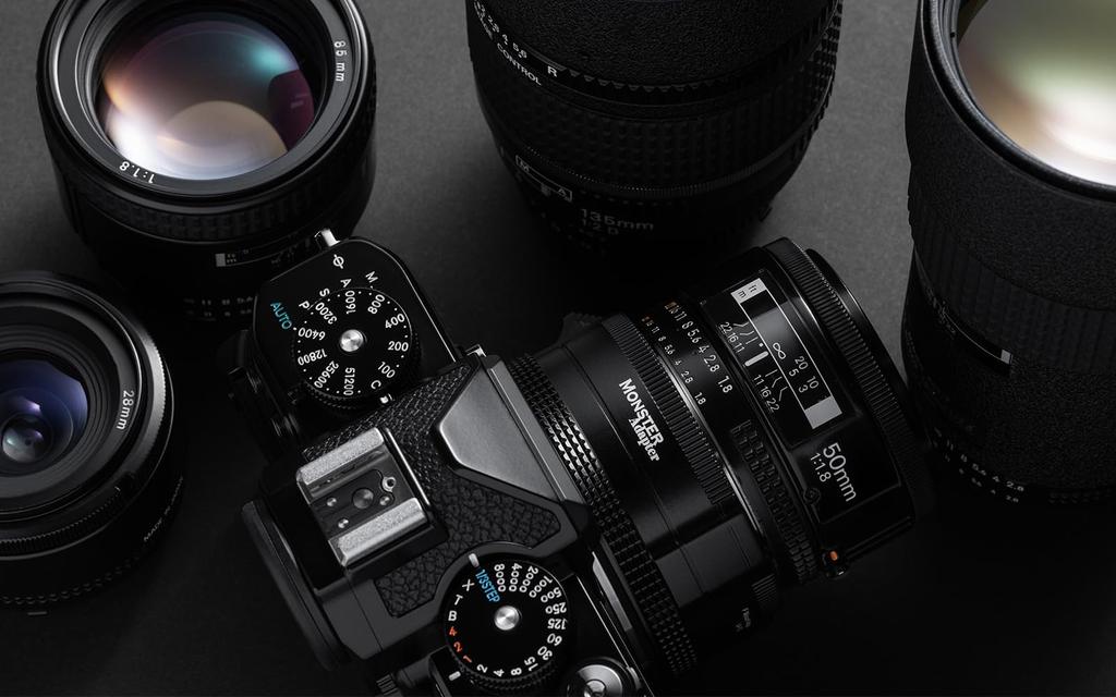 MonsterAdapter Electronic Mount Adapter Lens To with Smart Mount Adapter with Electronic Firmware Update Support LA-FZ1 (F-Mount Z-Mount Converter)