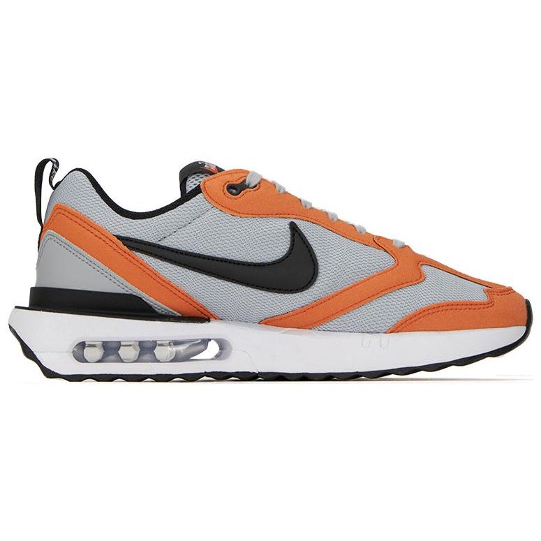 Nike Air Max Dawn Orange Wolf Grey Men Sneakers Black White DQ3991-002