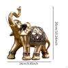 Statue Golden Sculpture Resin Feng Shui Figurine for Car Shelf Cafe Shopwindow Decor