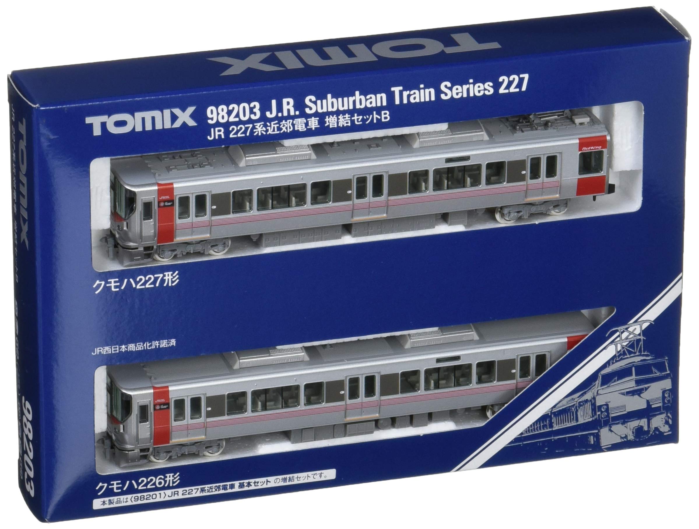 

Комплект расширения TOMIX N серии 227 B 98203 модель железнодорожного поезда