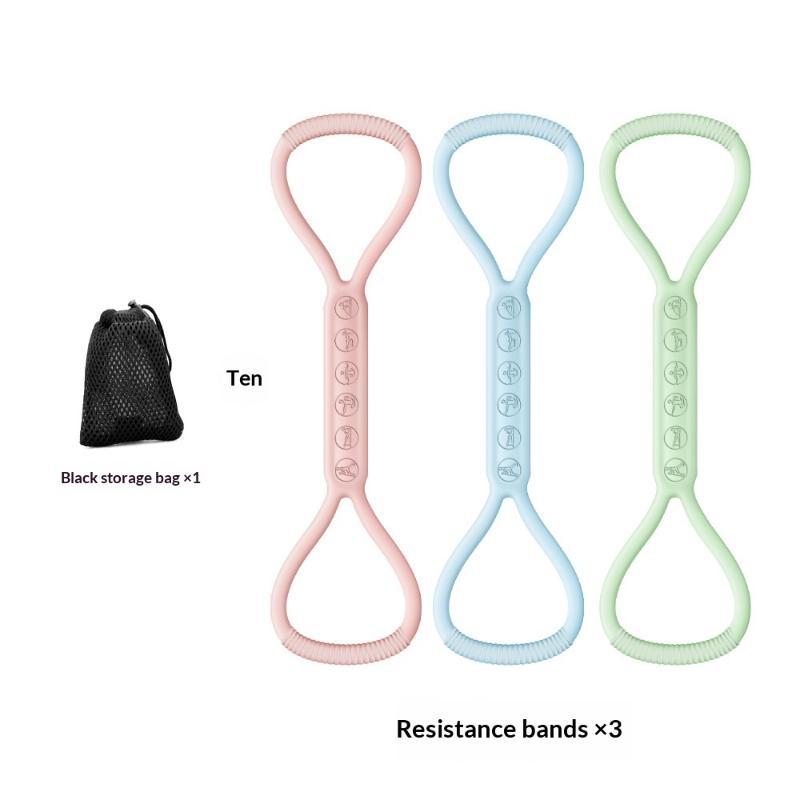 Silicone Resistance Bands Non-Slip Tension Stretch Straps For Fitness Yoga Universal Elastic Fitness Stretching Rope