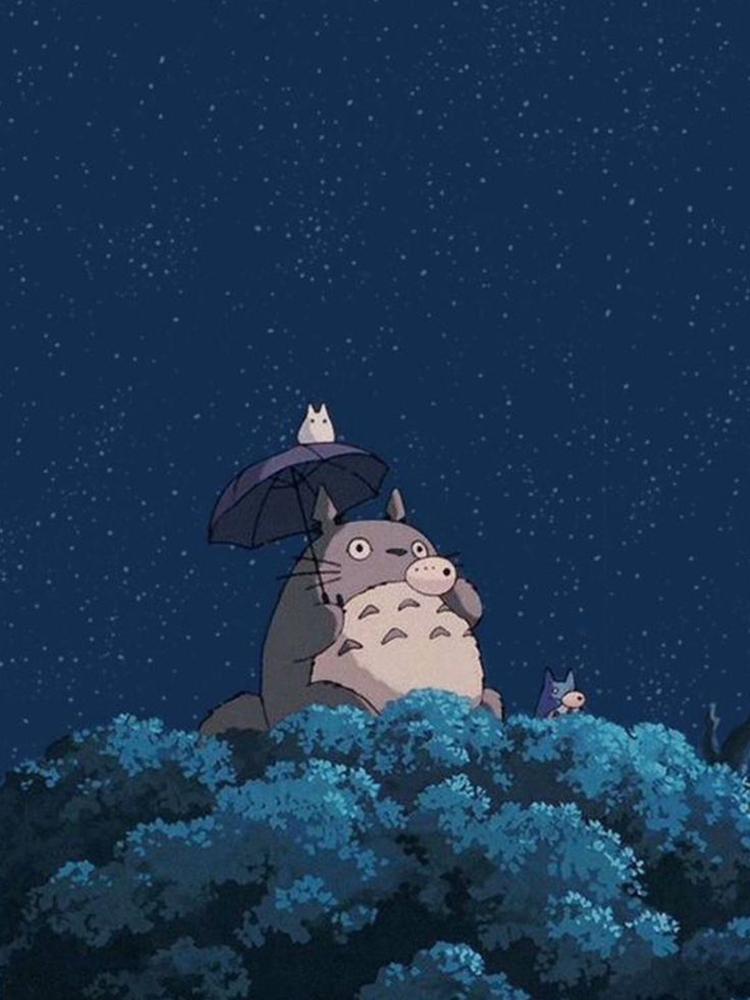 DIY plné kulaté diamantové malování Křížkový steh 3D roztomilé zvířecí komiks Home Dekorativní umění Krajina diamantový obraz 5D diamantový umělecký obraz