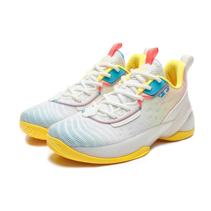 ANTA Light Cavalry 7 'White Yellow Blue' Sneakers 112221606-4