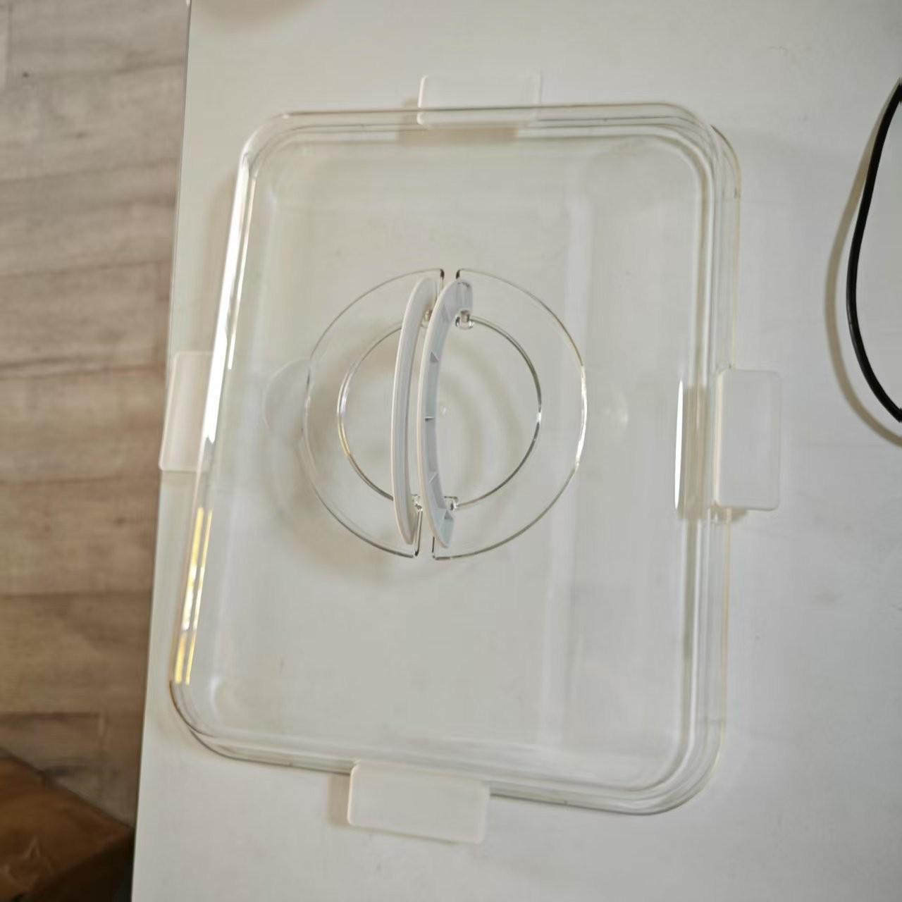 

Bamboo Charcuterie Board with Lid: Double-Sided Kitchen Cutting Board and Serving Plate for Fruits, Steak, and Snacks