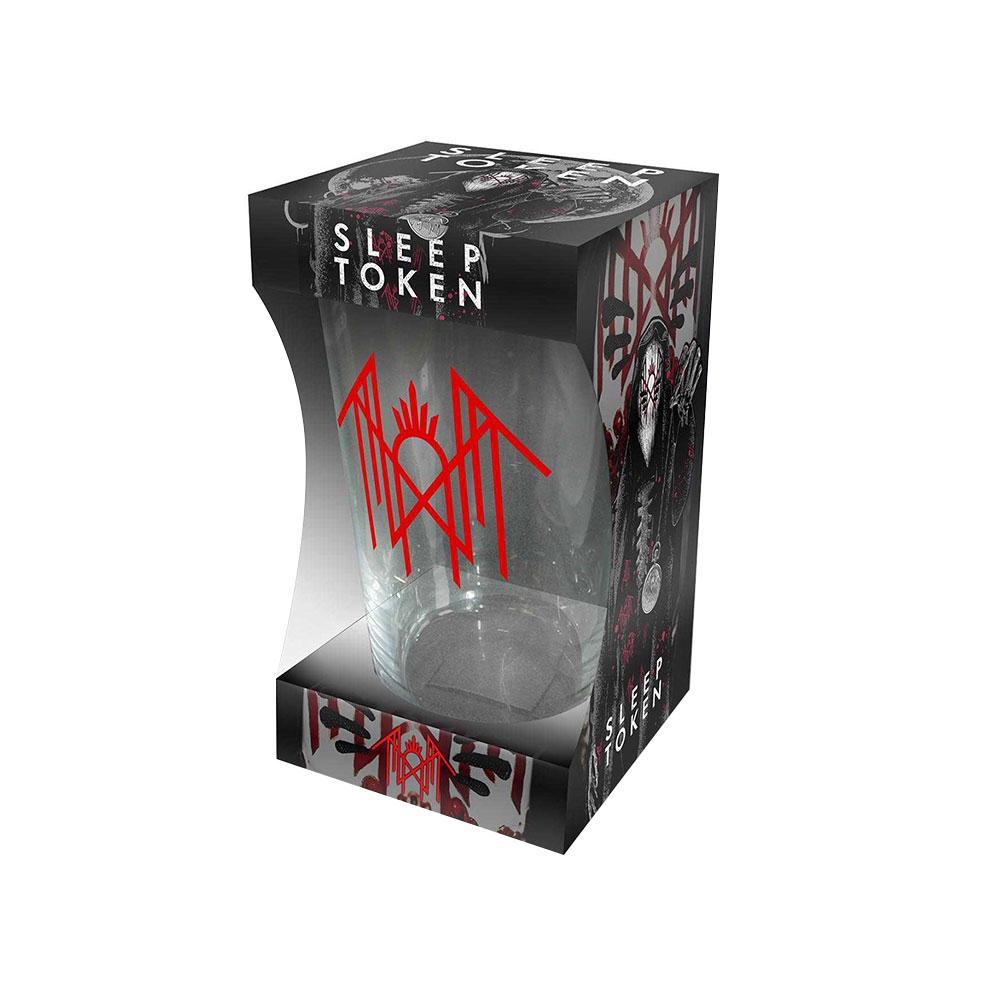 Sleep Token Sigil Beer Glass