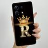 Dla Infinix Note 30 4G 5G Note30 Pro VIP 30i Modne Etui na Telefon z Inicjałami dla Pary Miękki Silikon TPU Osłona Ochronna na Obiektyw