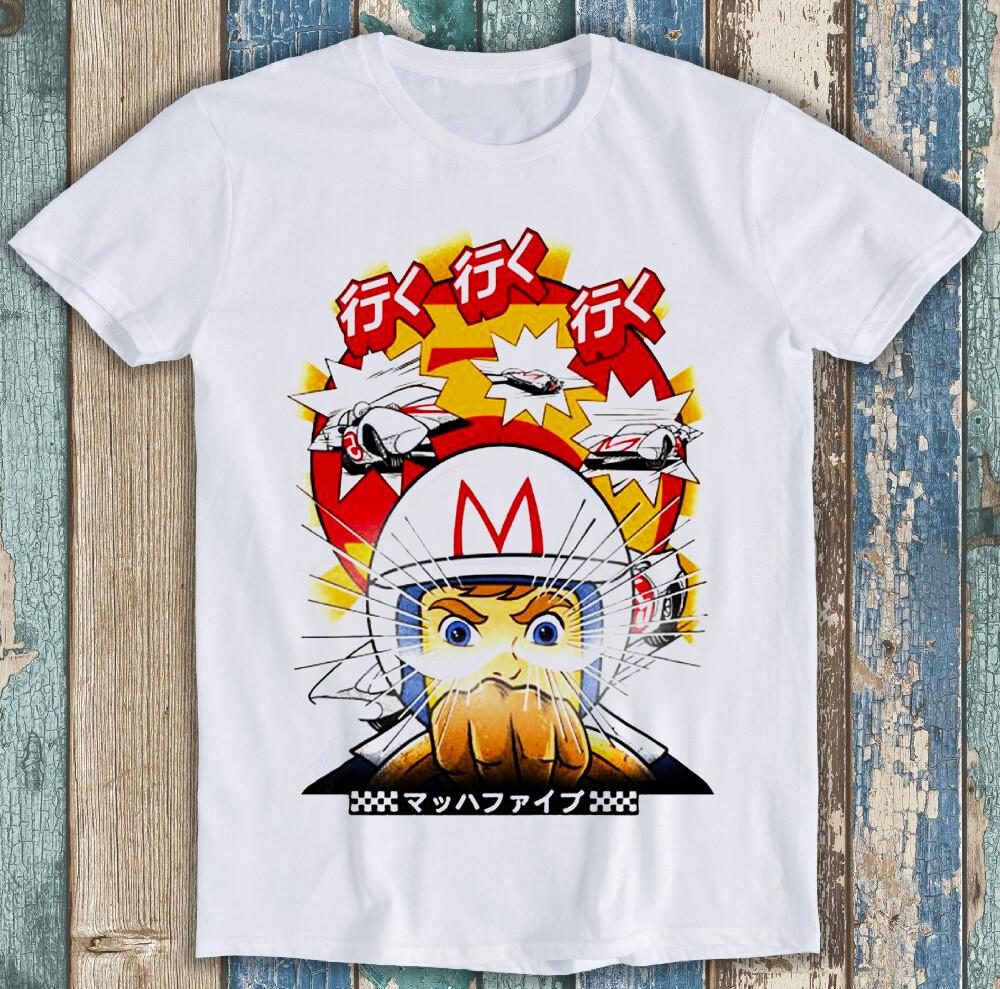 

Go Speed Racer Go Japanese Poster Special Edition Funny Gift Tee T Shirt M1495 4XL