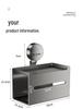 Suction Cup Toilet Paper Holder: No-Punch Wall-Mounted Bathroom Tissue Box
