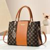 Ot-selling Women's , New Trendy Large-capacity Portable Checkerboard Shoulder Messenger Bags, High Quality
