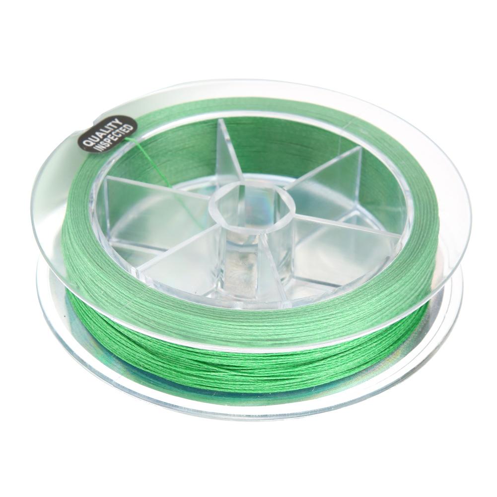100M 9-fädig Grüne PE Geflochtene Angelschnur Superstärke Fliegenfischer Schnüre Angler Tackle Zubehör 5.0#