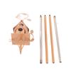 Vogelhaus Gartenstecker Abstrakt und Traditionell Stil Vogelhaus Gartenstecker