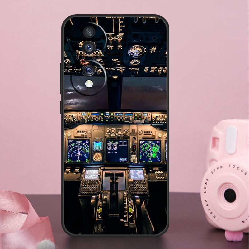

Flight Instruments Cockpit Case For Honor Magic 8 Pro 5 6 7 Pro Win X9a X9b X9c X9d X8b X8c 50 70 90 200 400 Lite Cover Honor Magic8 Lite