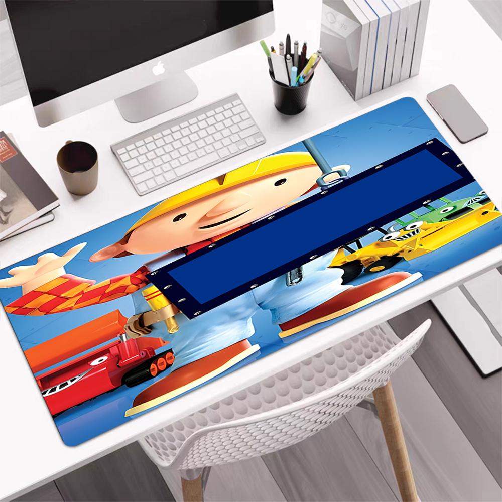 Tappetino Mouse Tema Bob Aggiustatutto, Base in Gomma Antiscivolo, Multifunzionale per Ufficio e Casa, Perfetto per la Personalizzazione dello Spazio di Lavoro.