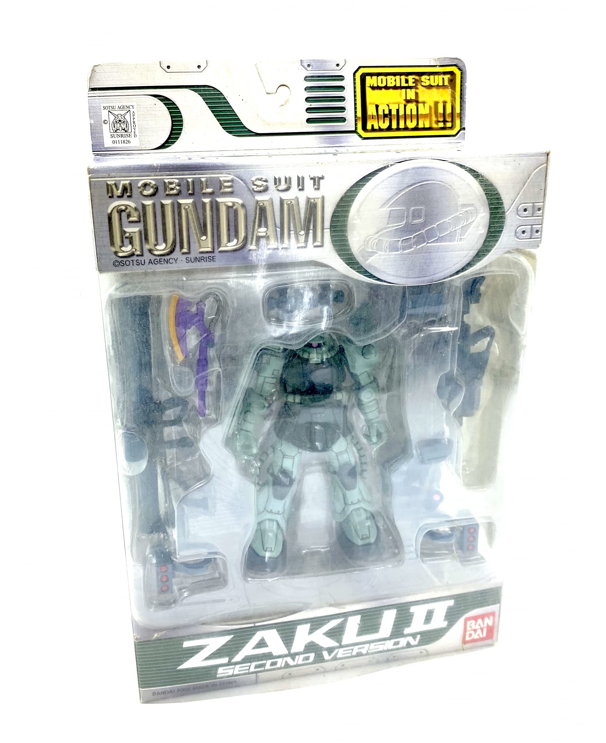 

TAMASHII NATIONS MS IN Mass production type Zaku 2nd version ACTION!!