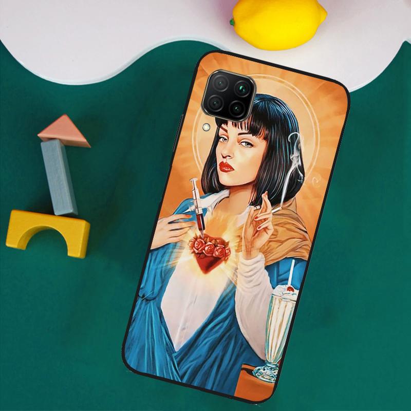 Pulp Fiction Movie Poster For Huawei Nova 11 10 9 SE 5T 11i 8i 3i Nova Y90 Y91 Y70 Y60 Y61 P20 P40 Lite P30 Pro Case