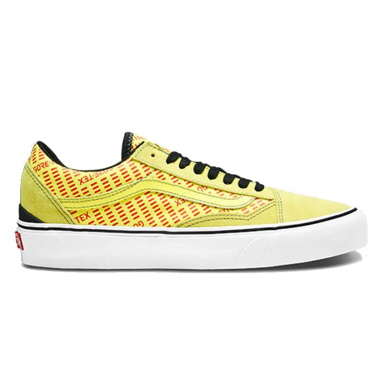 Vans Old Skool Series Suede Comfortable Versatile Trendy Low-Top Skate Shoes Unisex Sneakers Yellow VN0A4V9W03C