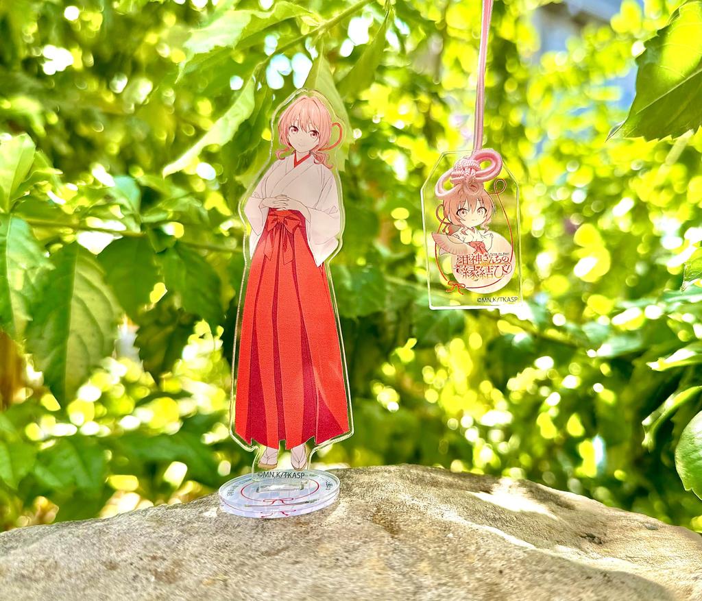 Amakami-san's Matchmaking Amakami Yuna Acrylic Stand with Amulet Charm, JiHAN Entertainment Club Original