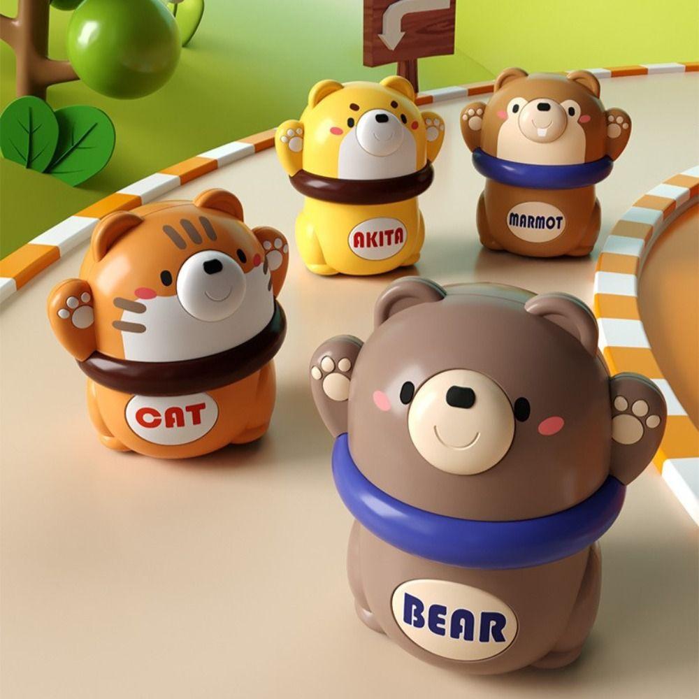 

Cartoon Animal Toy Car Inertia Press and Go Car Toy Mini Kids