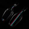 Carbon Fiber Silikon Autoschlüsselgehäuse LED-Anzeige für BMW 5 7er G11 G12 G30 G31 G32 i8 I12 I15 G01 X3 G02 X4 G05 X5 G07 X7