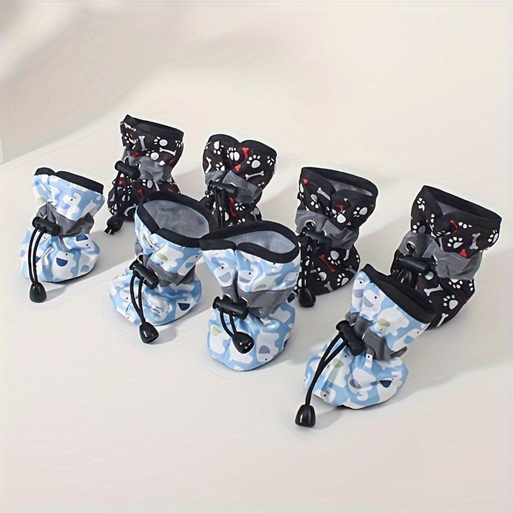 Printed Lightweight Pet Shoes for Dogs and Cats