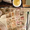 JIAMEI 100mm * 2m Creative Chinese Style Decorative Tape DIY Diary Scrapbook Journal Supplies Creative Aesthetic Tape