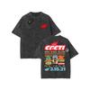 Camiseta Oversize Para Hombres Mujeres HipHop Camisetas Lavadas cactus jack Manga Corta Tops de Regalo look mom i can fly K39