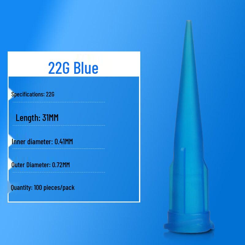 All-Plastic Angled Dispensing Needle Tips
