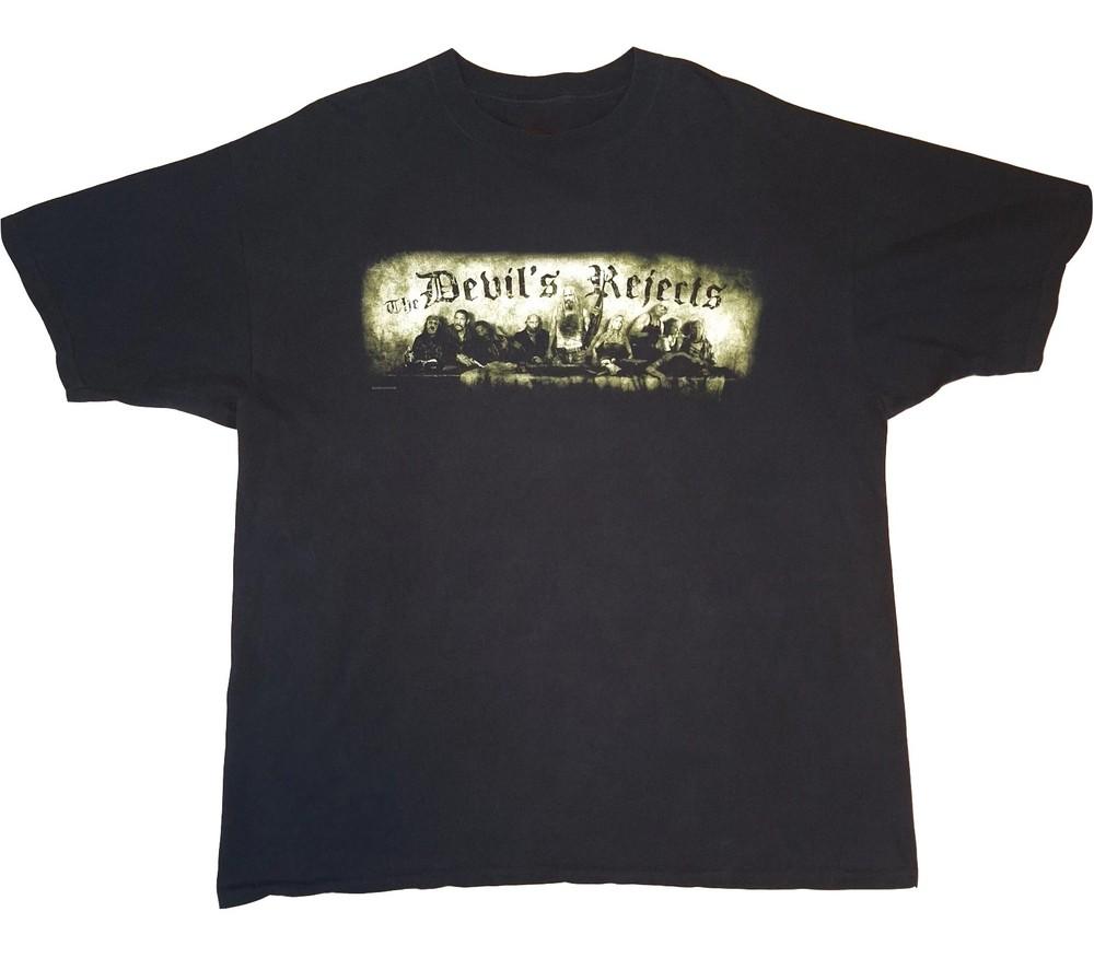NEW 2005 The Devils Rejects Movie T-shirt S-5XL Rob Zombie Film Horror Reprint Unisex T-Shirt XXXL