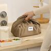 New Waterproof Lunch Bag Thermal Insulated Large Capacity Tote Cooler Leakproof Handbag Style Food Storage Pouch for Daily Use