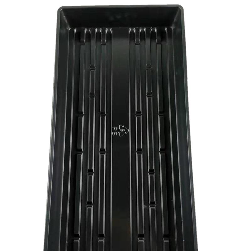5/10 PCS Rectangular Seedling Trough without Drain Holes 54 X 28cm Plastic Seedling Tray for Graden Greenhouse Plants JA55