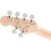 Squier by Fender Affinity Series Jazz Bass VI Black Metallic Laurel Fingerboard Soft Case Included