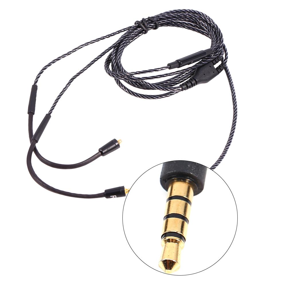Replace Upgrade Audio Cable Cord 3.5mm Jack For SE535 SE425 SE315 SE215 SE846 Headphone