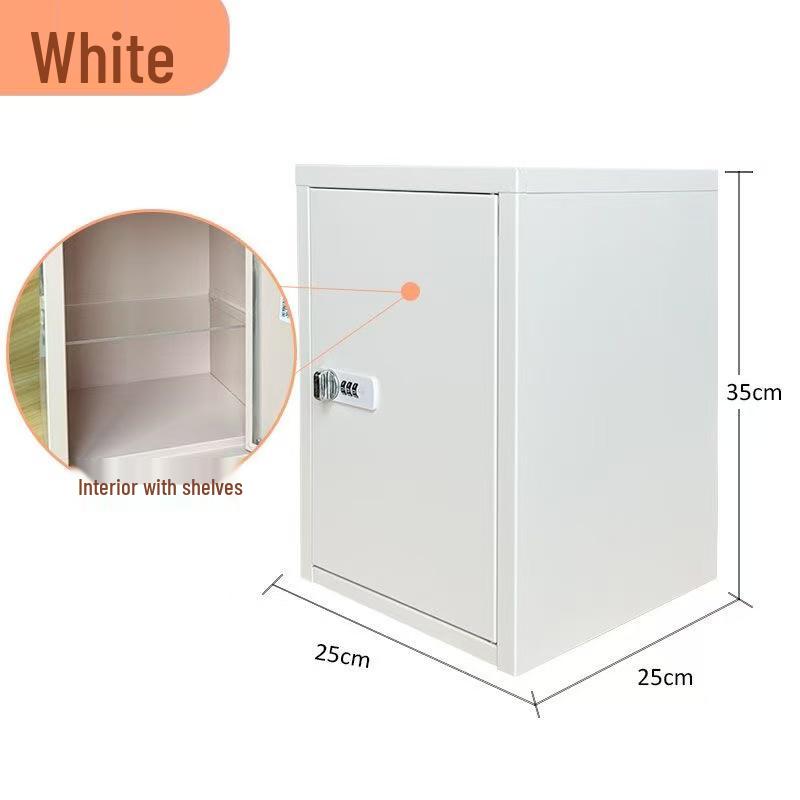Lockable Steel Desktop File Organizer for Home or Office