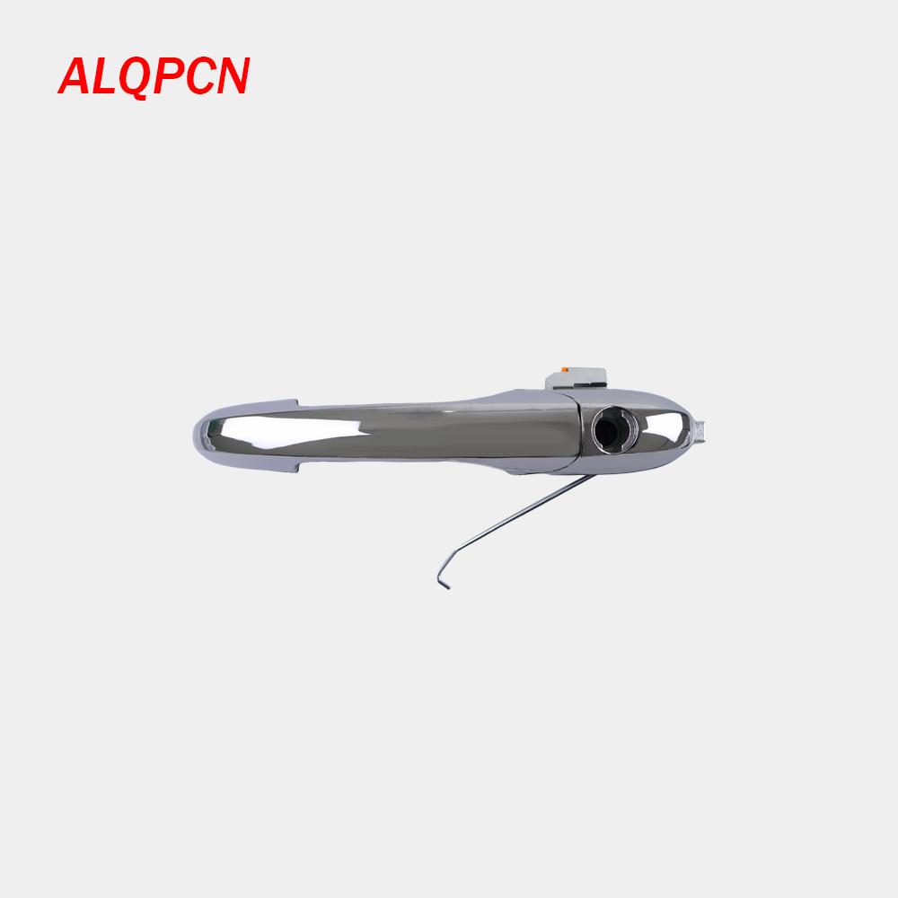 for Fiat 500X 2007-2020 Chrome Door Handle Fits Left or Right Side Left driving-left