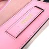VERSACE logo  Shoulder strap Canvas/Leather pink/Black Unused