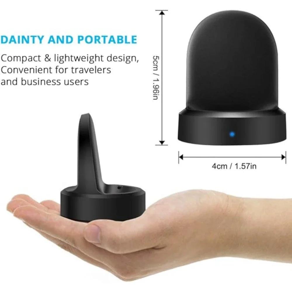 Wireless Fast Charger Base For Samsung Gear S2 S3 S4Frontier Watch USB Charging Cable For Samsung Galaxy Watch SM-R800 R810 R815
