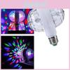 E27 6w Double-headed Led Ball Stage Rgb Light Bulb Outstanding For Bars And Ballrooms