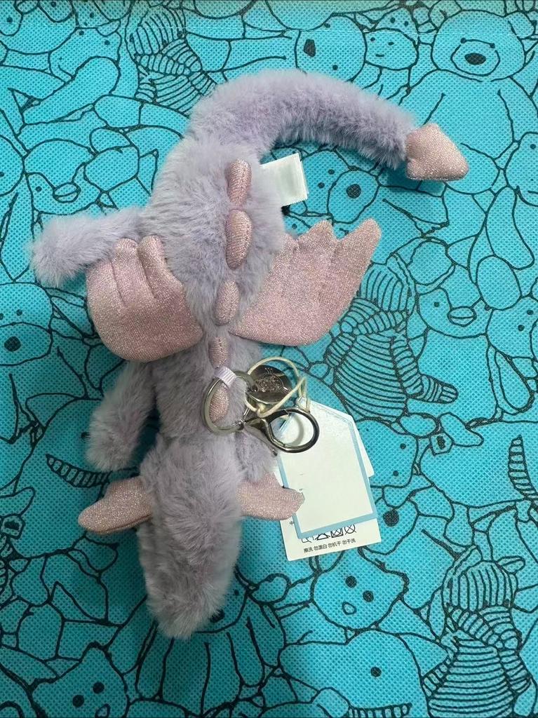 Cute Plush Toy Keychain Adorable Bag Charm Perfect Gift For Birthday And Children's Day
