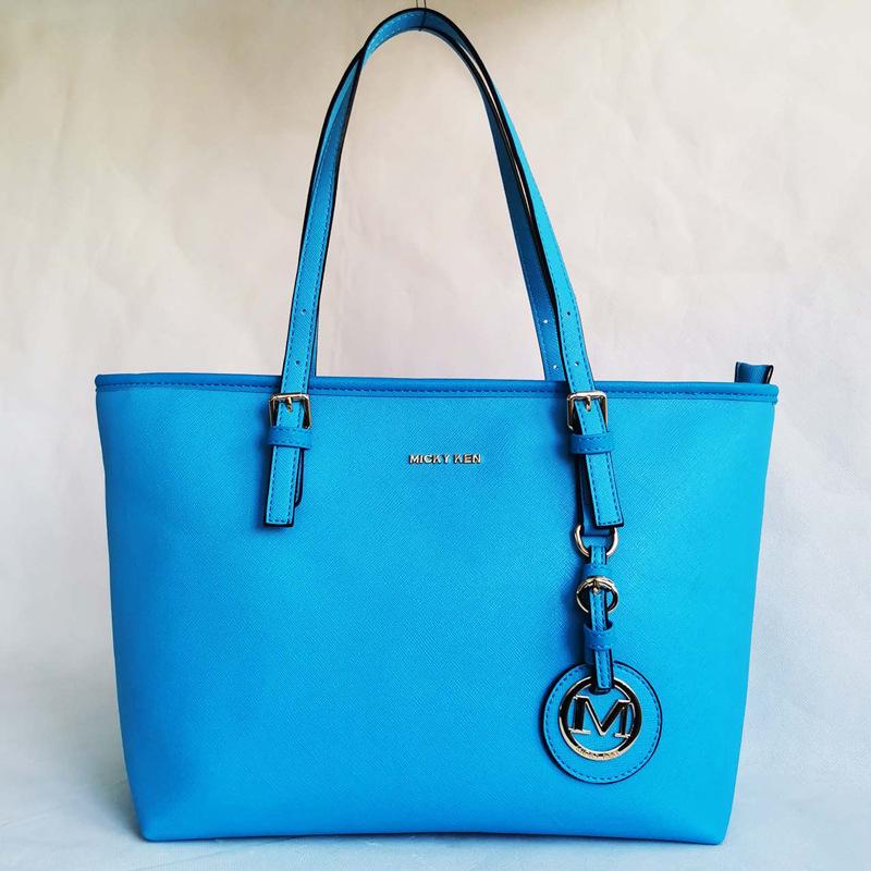 Damen Trendtaschen: Beliebte europäische & amerikanische Mode Schulterhandtaschen aus genarbtem Leder