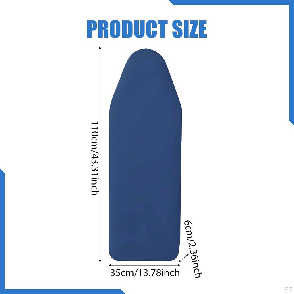 Ironing Board Cover Elastic Edge High Temperature Resistant Heat Insulation Protection Sleeve for