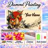 Personalized Charizard Diamond Art Custom Name 5D Diamond Painting Full Drill DIY Craft