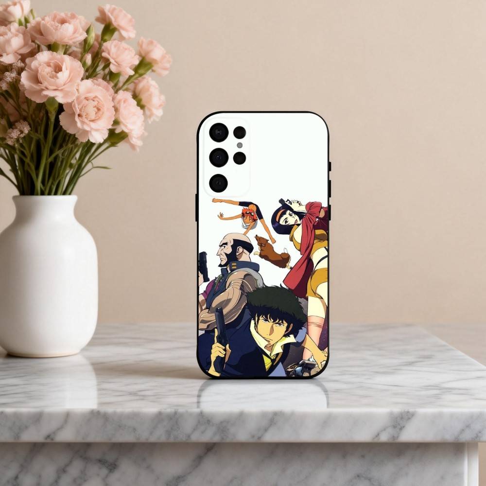 A-Anime C-Cowboy-Y B-Bebop-P Phone Case For Samsung S25,S24,S21,S22,S23,S30,Ultra,S20,Plus,Others Soft Black Cover