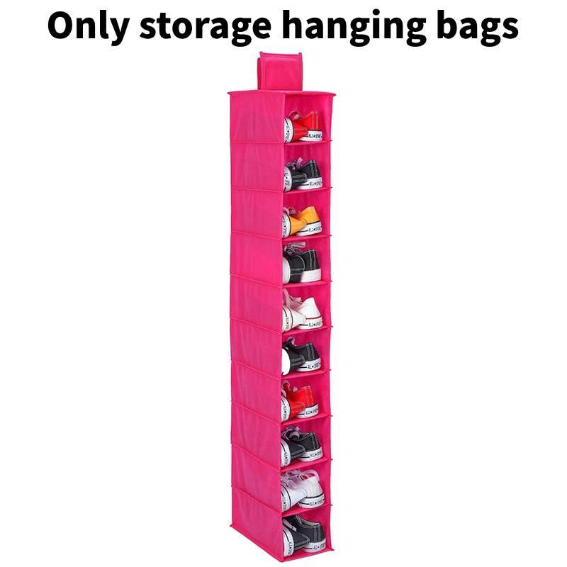 

Layer Closet Multi Hanging Storage Bag Nonwoven Material Bedroom Organization