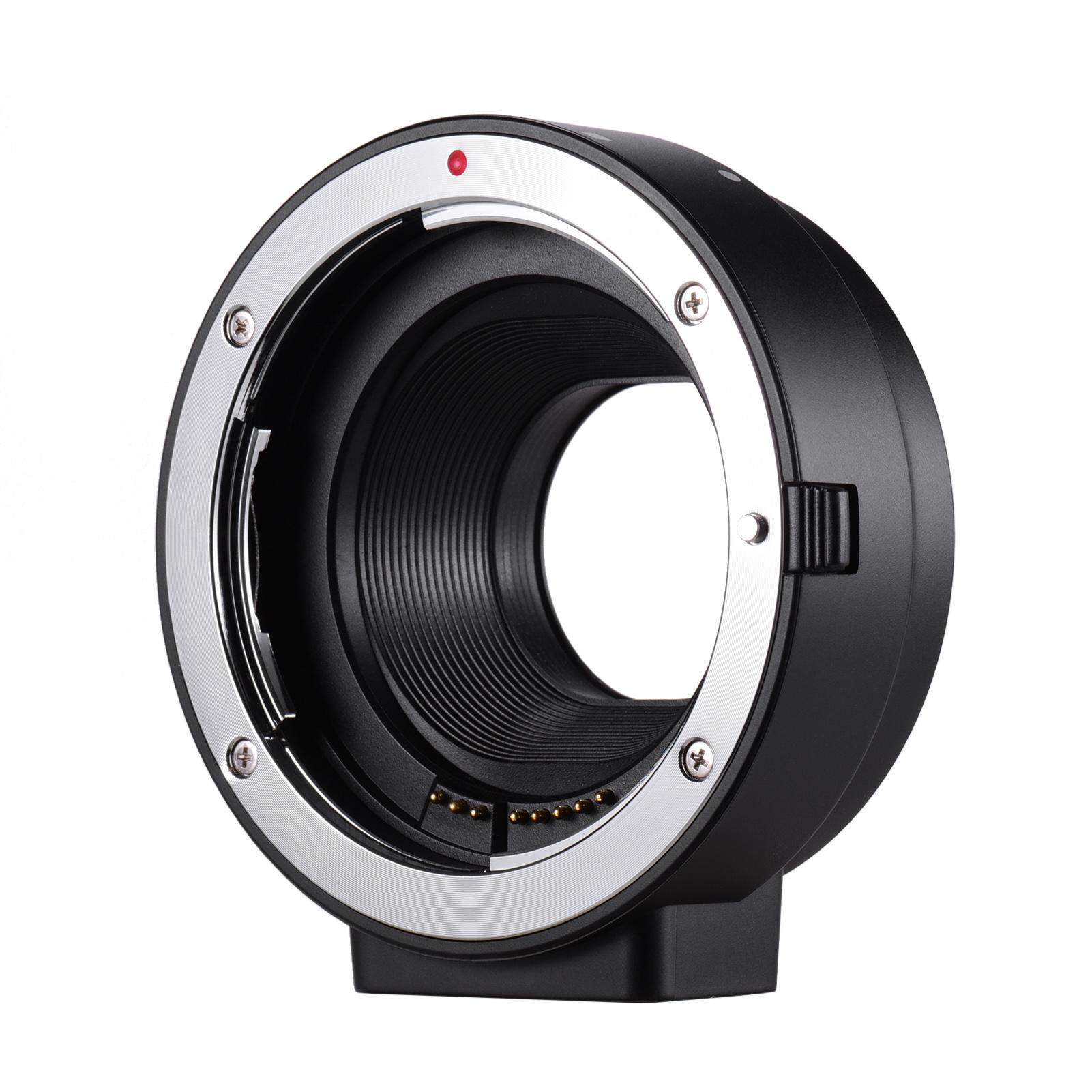 Homara Home Autofocus Lensvat Adapterring Verlengbuis Vervanging voor Canon EF EF-S Objectief naar Canon EOS M2 M3 M5 M6 M10 M50 M100 M-Mount Camera's zwart