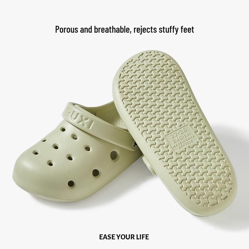 Puxi Feiyun Women's Summer Breathable Non-slip Couple Fashion Beach Slippers