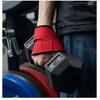 2Pcs Padded Figure 8 Straps Deadlift Wrist Support Power Lifters Gym Fitness Workout Pull-Ups Horizontal Bar