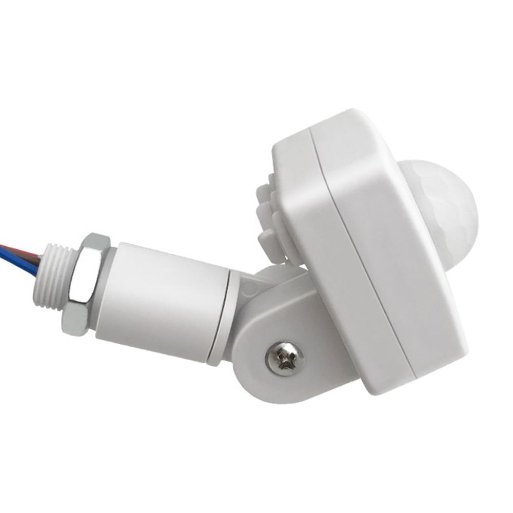 Mini Human Body Infrared Sensor Ultra-thin Infrared Body Sensor Switch LED Flood Light PIR Motion Sensor Adjustable Smart Switch