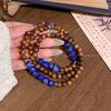 New Chinese Multi-layer Stacked Beaded Bracelet Women's Retro Bracelet Ethnic Style Jewelry