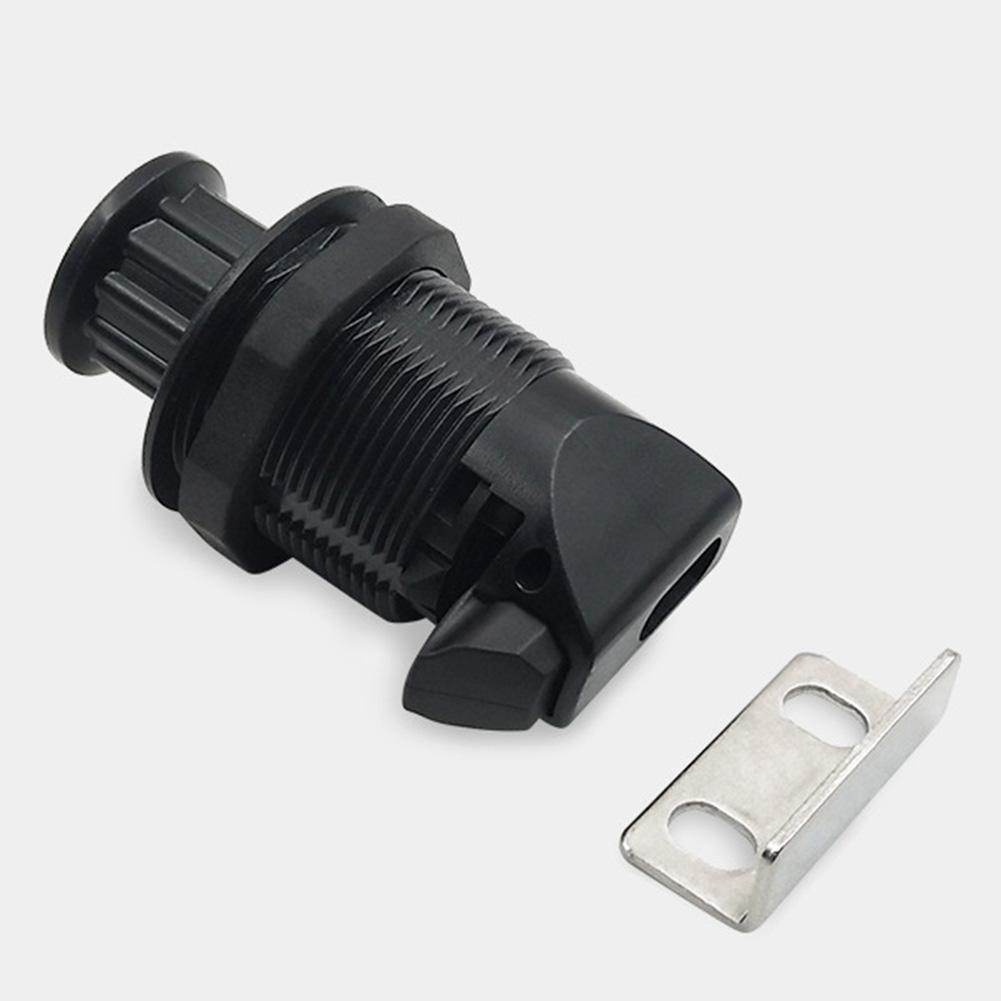 Zwart Ingebouwd Camper Slot Kast Chassis Slot Eenvoudige Installatie Veelzijdige Toepassing Innovatief Vergrendelingssysteem