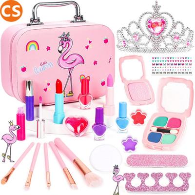 Flamingo Pink 23 Piece Παιδικό Σετ Καλλυντικών Τσάντα Χριστουγεννιάτικο Δώρο γενεθλίων ανιψιού, 1 τεμάχιο
